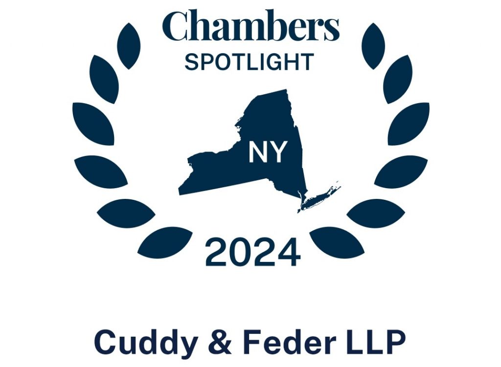 Cuddy & Feder LLP Ranked in Prestigious Chambers Regional Spotlight ...